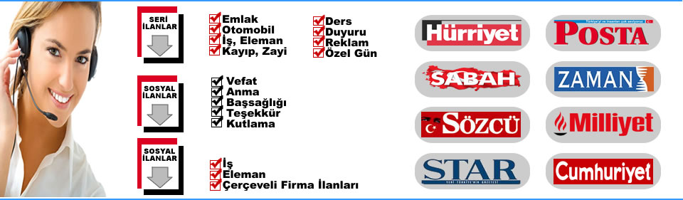 GAZETE İLANI VERMEK